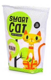 Smart Cat, Силикагелевый наполнитель для кошек, с ароматом апельсина / Smart Cat