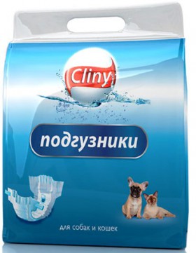 Подгузники для кошек и собак / Cliny (Россия)