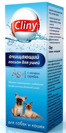 Лосьон очищающий для ушей / Cliny (Россия)
