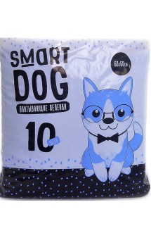 Smart Dog, впитывающие пеленки для собак, 60 х 60 см / Smart Dog