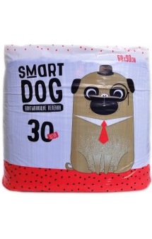 Smart Dog, впитывающие пеленки для собак, 60х90 см / Smart Dog