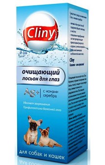 Лосьон очищающий для глаз / Cliny (Россия)