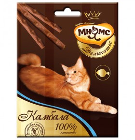 Лакомые палочки с Камбалой, деликатес для кошек / Мнямс (Австрия)