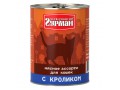 "Мясное ассорти" консервы с Кроликом для кошек / Четвероногий гурман (Россия)