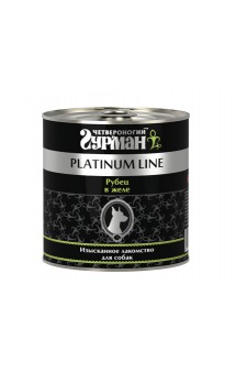 Platinum Line, рубец Говяжий в желе, для собак / Четвероногий гурман (Россия)
