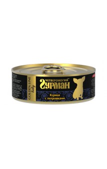 Golden Line Курица с Потрошками в желе, для щенков / Четвероногий гурман (Россия)