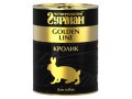 Golden Line, Кролик натуральный в желе, для собак / Четвероногий гурман (Россия)