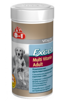 Мультивитамины для взрослых собак / 8 in1 (США)