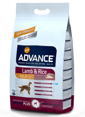Lamb and Rice, корм для собак Ягненок и рис / Advance (Испания)