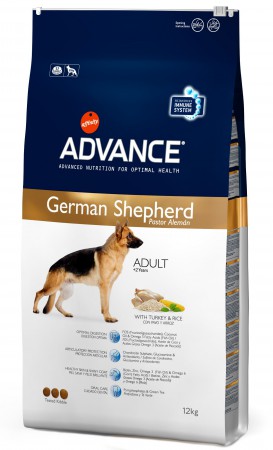 German Shepherd, корм для Немецких овчарок / Advance (Испания)