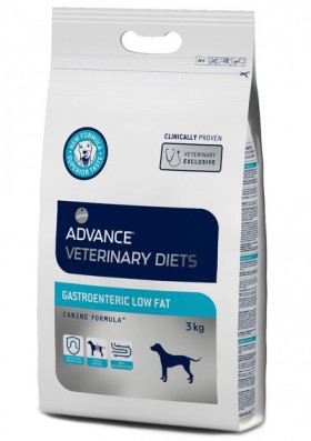 Gastro Enteric, корм для собак при заболеваниях ЖКТ с ограниченным содержанием жиров / Advance (Испания)