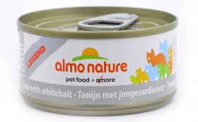 Legend Adult Cat Tuna&White Bait, консервы для кошек Тунец и Сардинки / Almo Nature (Италия)