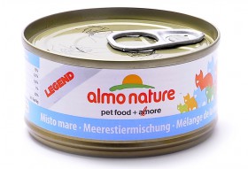 Legend Adult Cat Mixed Seafood, консервы для кошек с морепродуктами / Almo Nature (Италия)