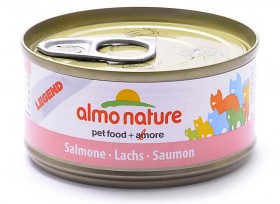 Legend Adult Cat Salmon,консервы для кошек с Лососем / Almo Nature (Италия)
