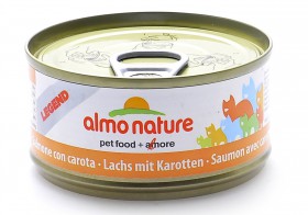 Legend Adult Cat Salmon&Carrot, консервы для кошек Лосось и Морковь / Almo Nature (Италия)