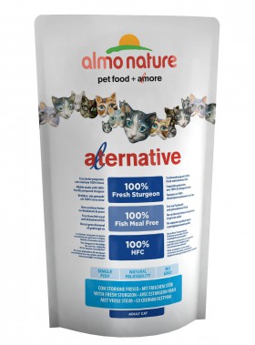 Alternative Adult Cat Sturgeon and Rice, корм для кошек со свежим Осетром -55% / Almo Nature (Италия)