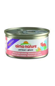 Daili Menu Cat Mousse with Salmon, консервы для кошек Мусс с Лососем / Almo Nature (Италия)