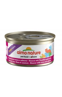 Daily Menu Cat mousse Tuna and Salmon, консервы мусс c Тунцом и Лососем / Almo Nature (Италия)