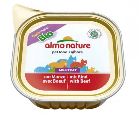 Daily Menu Bio Cat Beef, Био-паштет для кошек с Говядиной / Almo Nature (Италия)