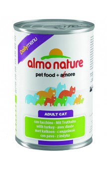 Daily Menu Cat Turkey, консервы для кошек с Индейкой / Almo Nature (Италия)