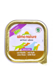 Daily Menu BIO Pate Adult Dog Veal, паштет для собак с Телятиной / Almo Nature (Италия)