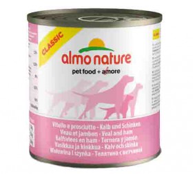 Classic Adult Dog Veal&Ham, консервы для собак Телятина и ветчина / Almo Nature (Италия)