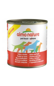 Classic Adult Dog Chicken and Veal, консервы для собак с Курицей и Телятиной / Almo Nature (Италия)