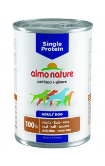Single Protein Veal, монобелковые консервы для собак с Телятиной / Almo Nature (Италия)