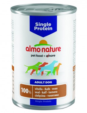 Single Protein Veal, монобелковые консервы для собак с Телятиной / Almo Nature (Италия)