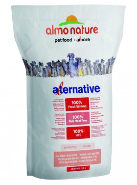 Alternative Fresh Salmon and Rice M,L-50%, корм для собак средних и крупных пород / Almo Nature (Италия)