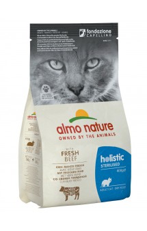 Functional Adult Sterilised Beef and Rice, корм для стерилизованных кошек с Говядиной / Almo Nature (Италия)