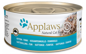 Kitten Tuna, консервы для котят с Тунцом, в бульоне / Applaws (Великобритания)