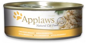 Cat Chicken Breast, консервы для кошек с Куриной грудкой, в бульоне / Applaws (Великобритания)
