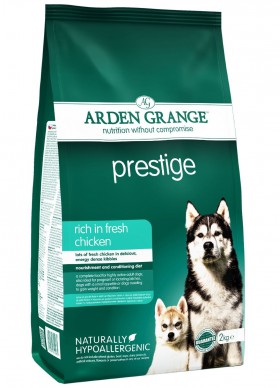 Prestige rich in fresh chicken,"Престиж" корм для собак с Курицей / Arden Grange (Великобритания)