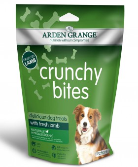 Crunchy Bites Lamb,хрустящее лакомство для собак с Ягненком / Arden Grange (Великобритания)