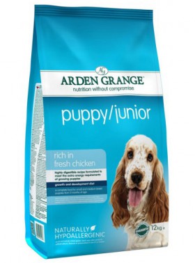 Puppy, Junior, корм для щенков и молодых собак / Arden Grange (Великобритания)