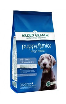 Puppy and Junior Large Breed, корм для щенков крупных пород / Arden Grange (Великобритания)