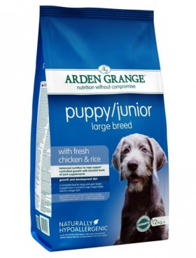 Puppy and Junior Large Breed, корм для щенков крупных пород / Arden Grange (Великобритания)