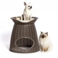 Домик для кошек с подушечками CUCCIA PASHA / BAMA PET (Италия)