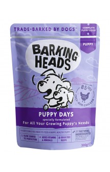 BARKING HEADS Puppy days, Паучи для щенков с Курицей / Real Pet Food (Великобритания)