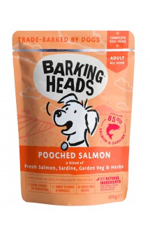 BARKING HEADS Pooched Salmon, Паучи для собак с Лососем / Real Pet Food (Великобритания)