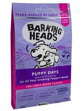 BARKING HEADS Puppy Days Large Breed, корм для щенков крупных пород / Real Pet Food (Великобритания)