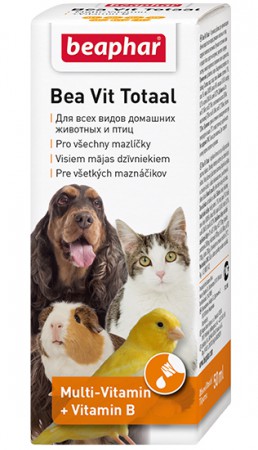 Bea Vit Totaal, витамины для кошек, собак, птиц и грызунов / Beaphar (Нидерланды)