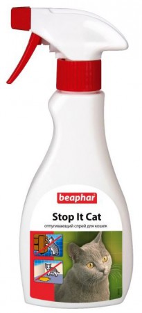 Stop It Cat - спрей для отпугивания кошек / Beaphar (Нидерланды)