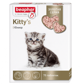 Kitty's junior, витамины для котят / Beaphar (Нидерланды)