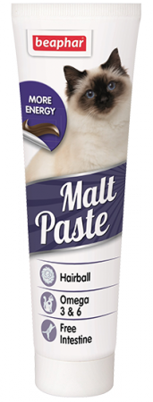 Malt paste, паста для вывода шерсти из кишечника / Beaphar (Нидерланды)