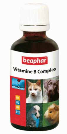 Vitamin B Complex,витамины для кошек, собак, птиц и грызунов / Beaphar (Нидерланды)