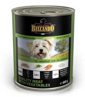 Belcando MEAT with VEGETABLES, консервы для собак Мясо с Овощами / Bewital Petfood (Германия)