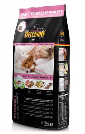 Belcando Finest Lamb Grain Free, корм для собак склонных к аллергии / Bewital Petfood (Германия)