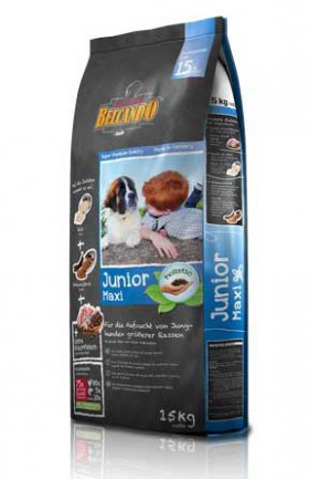 Belcando Junior MAXI, корм для щенков крупных пород / Bewital Petfood (Германия)
